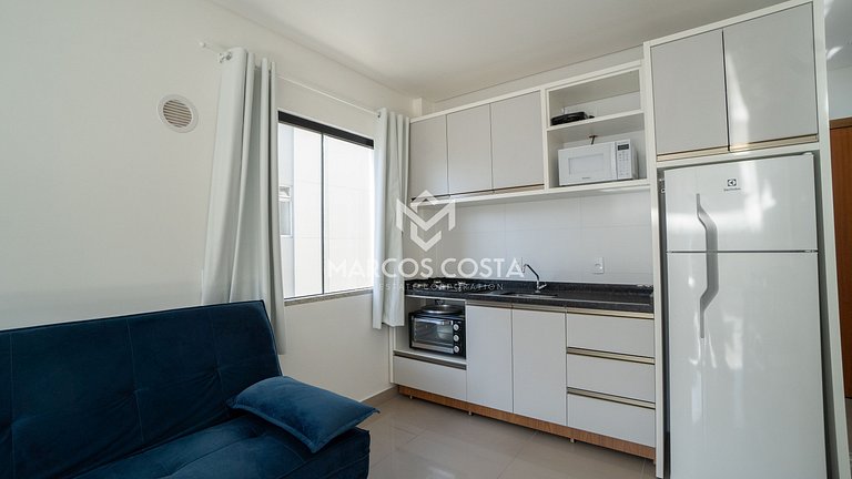 Praia Grande Residenc Loft em Bombas (AL27)